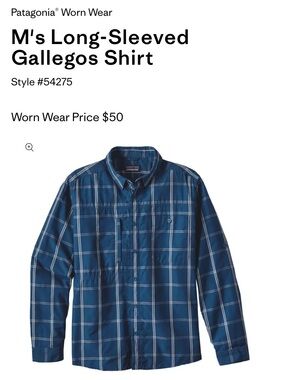 Patagonia Men’s Long-Sleeve Gallegos Shirt